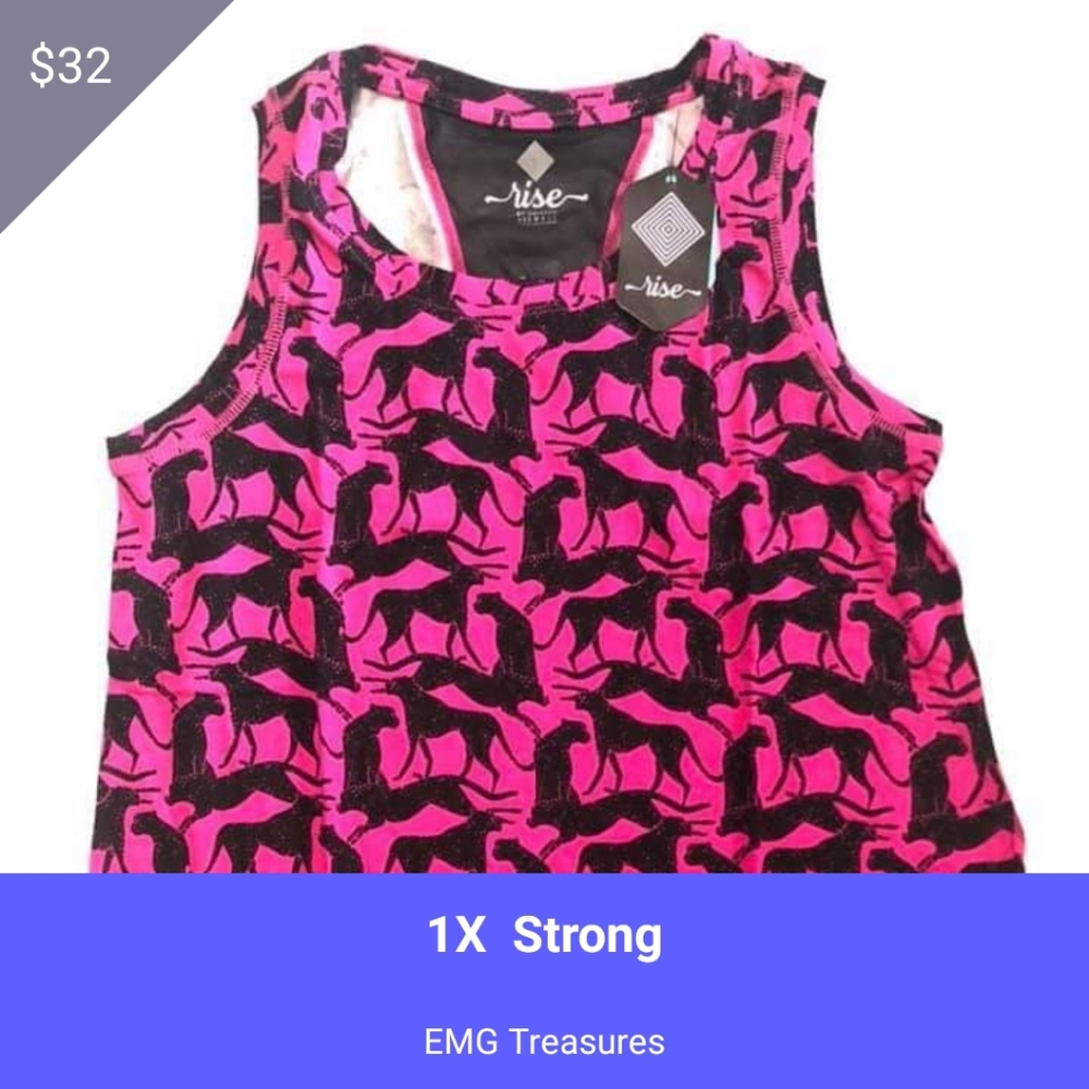 Rose tank pink